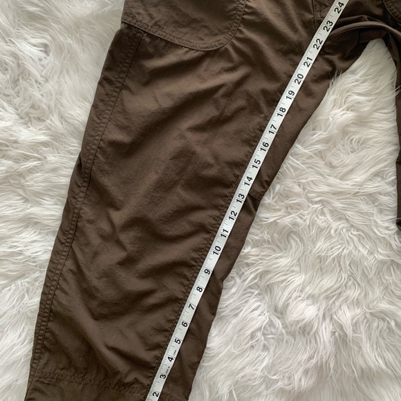 Brown mountain hardware hiking capris in s… - Picture 7 of 8